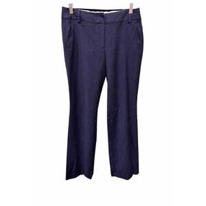 J.Crew Wns 6 Favorite Fit Navy Pinstripe Preppy Office Siren Career Luxury Chic